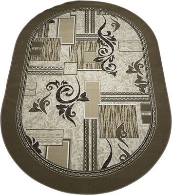 Ковер Белка Лайла де Люкс 15839 10834 Овал (2.4х4) -