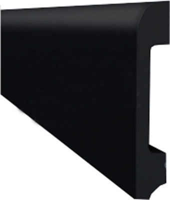 Плинтус SOLID 8 UHD 05/80 (2м, черный) - 