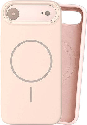 Чехол-накладка Bingo Silicone Magnetic для Apple iPhone 17 Air (пудровый) -