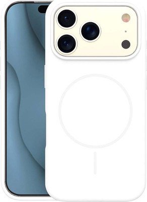 Чехол-накладка Bingo Silicone Magnetic для iPhone 17 Pro Max (белый) -