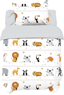 

Комплект постельный для малышей, Funny Zoo / 10708285