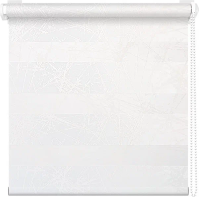 Рулонная штора АС МАРТ Айс 95x200 (белый) - 