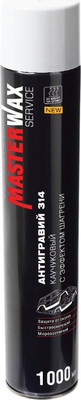 Антигравий MasterWax Service Каучуковый с эффектом шагрени 314 / MW031602 (1л, белый) -