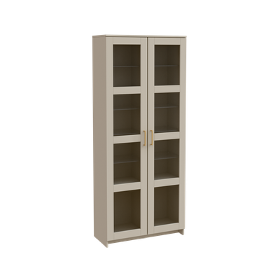 Шкаф с витриной Mio Tesoro Нави 2.15.16.090.19 (кашемир) - 