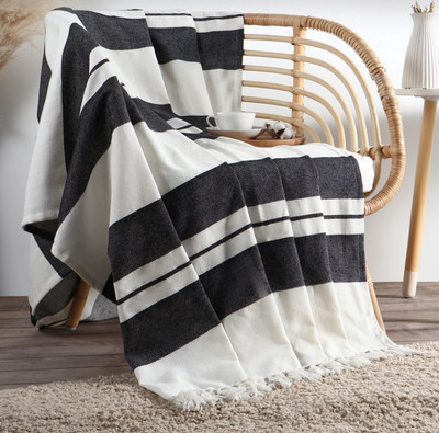 

Плед, Крупная полоса / 10666548