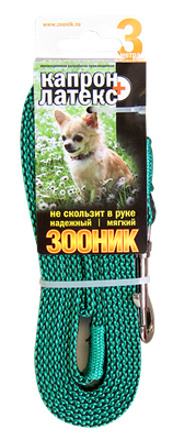 Поводок ZOONIK Капроновый / 11443-1 (зеленый) - 