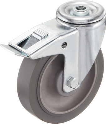 

Опора колесная для тележки складской, N48125TPRDB