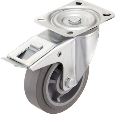 Опора колесная для тележки складской Стелла-техник N48150TPRB - 