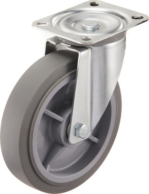 Опора колесная для тележки складской Стелла-техник N48200TPR - 