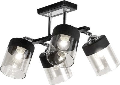 Спот ESCADA 644/4P (черный/хром) -