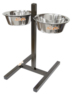 Подставка для мисок ZOONIK 08865-1 (бронзовый, с мисками) - 