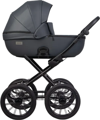 Детская универсальная коляска Riko Montana X Ecco Prestige 2 В 1 Basic (графит) - 