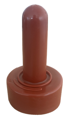 Соска для поения животных Экстрасервис Запасная для жидкого корма силиконовая 60x100мм / 1432/1 - 