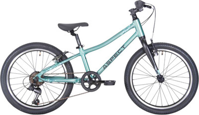 Детский велосипед Aspect Galaxy 2025 (зеленый, разобранный, в коробке) -