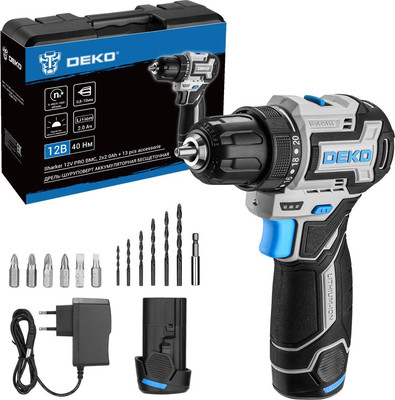 

Аккумуляторная дрель-шуруповерт, Sharker 12V Pro / 084-1036