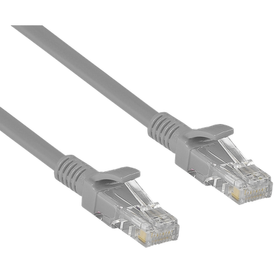 Кабель ExeGate Patchcord EX282011RUS (1м, серый) - 