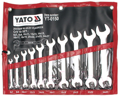 Набор ключей Yato YT-0150