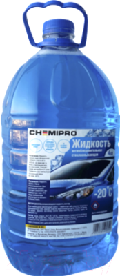 Жидкость стеклоомывающая Chemipro -20С Зимняя / CH003 (4л)