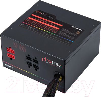 Блок питания для компьютера Chieftec Photon CTG-650C-RGB 650W
