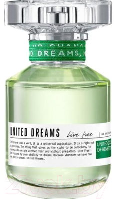 

Туалетная вода United Colors of Benetton, United Dreams Live Free