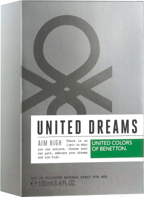 Туалетная вода United Colors of Benetton United Dreams Aim High (100мл)