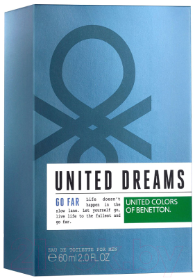 Туалетная вода United Colors of Benetton United Dreams Go Far (60мл)