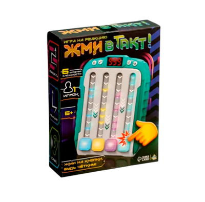 

Настольная игра, Kids. Жми в такт! / 10844927