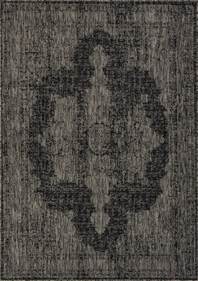 Циновка Merinos Kair S129-STAN-BLACK-GRAY (1.2х1.7) -