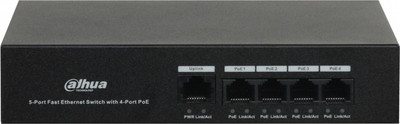 

Коммутатор, DH-PFS3005-4ET-36