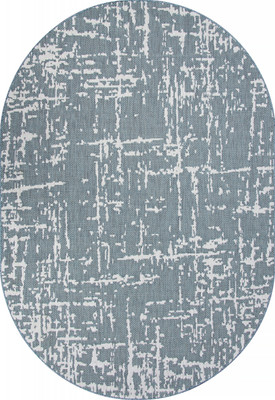 Циновка Merinos Kair S136-OVAL-BLUE (1.4х2) -