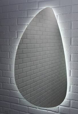 Зеркало Sansa Остин OR 1000х600 LED (Маджуро) -