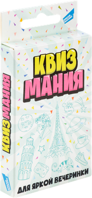 Настольная игра Dream Makers Квизмания.Cards / 2412C -