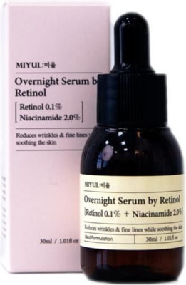 Сыворотка для лица Miyul Overnight Serum by Retinol Ночная (30мл) -