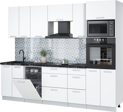 

Кухонный гарнитур, Мила Лайт 2.65-ПМ3