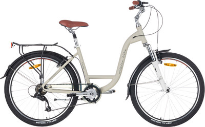 Велосипед Alpinebike Costa 26 2022 / ALPB_CostaWT_M_22MY (белый, разобранный, в коробке) - 