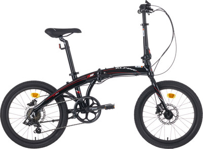 Велосипед Alpinebike F1HD 2022 One size / ALPB_F1HD_22MY (20, черный/красный) - 