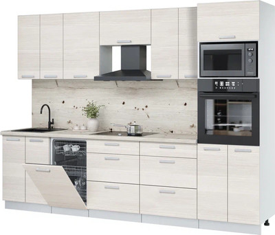 

Кухонный гарнитур, Мила Лайт 2.85-ПМ3