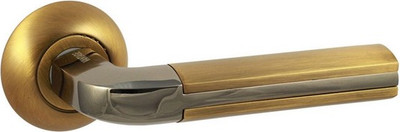 Ручка дверная Vantage V96BN/ACF (кофе/черный никель) - 