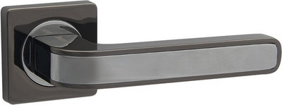 Ручка дверная Vantage V09BN/CP (черный никель/хром) - 