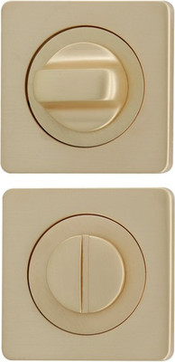 Фиксатор дверной защелки Vantage BK02SG (сатин золото) - 