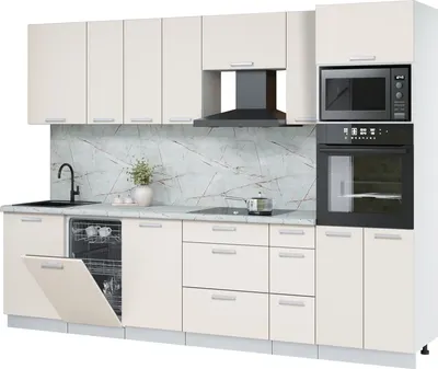 

Кухонный гарнитур, Мила Лайт 2.9-ПМ3