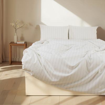 Комплект постельного белья Sima-Land Home Cotton lace / 10831076 (белый) - 