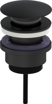 Донный клапан Oliveeka OL-SS07-MB (черный матовый) -