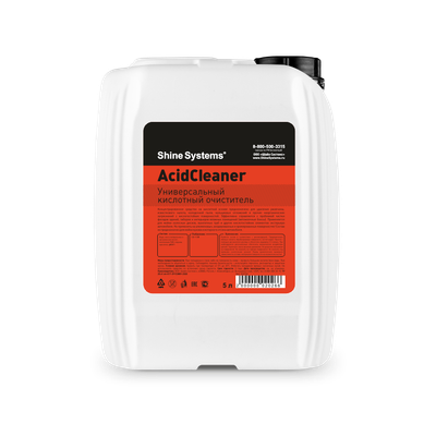 Очиститель дисков Shine Systems AcidCleaner / SS732 (5л) - 