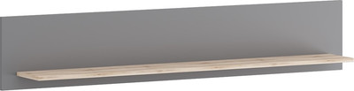 Полка Речицадрев Неаполь Р394.03 (агат серый 618/дуб салерно 708) - 