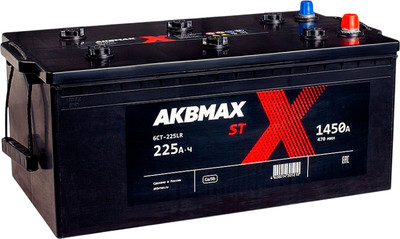 Автомобильный аккумулятор AKBMAX ST 225 Euro 1450A - 