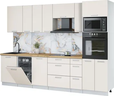 

Кухонный гарнитур, Мила Лайт 2.9-ПМ3