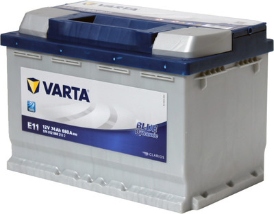 Автомобильный аккумулятор Varta Blue E11 74R 680A - 