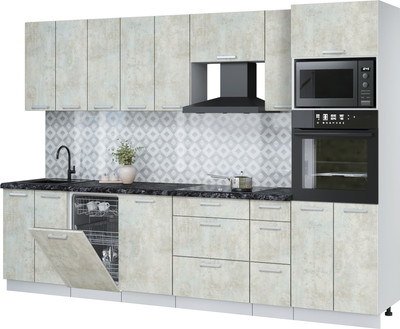 

Кухонный гарнитур, Мила Лайт 3.0-ПМ3