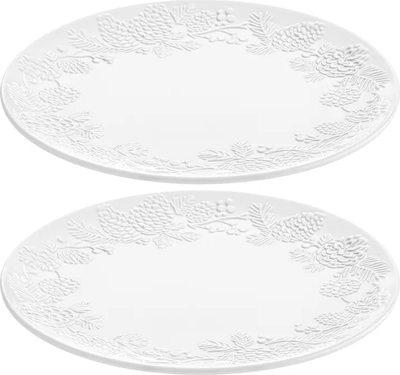 Набор тарелок Elan Gallery Шишки / 950415 -